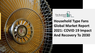 Household Fans Market, Industry Trends, Revenue Growth, Key Players Till 2030