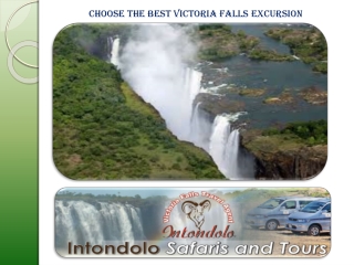 Choose The Best Victoria Falls Excursion