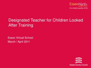 Designated Teacher for Children Looked After Training