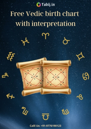 Best birth chart analysis by free Vedic birth chart with interpretation