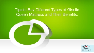 Tips to Buy Different Types of Giselle Queen Mattress and Their Benefits