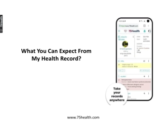 What You Can Expect From My Health Record?