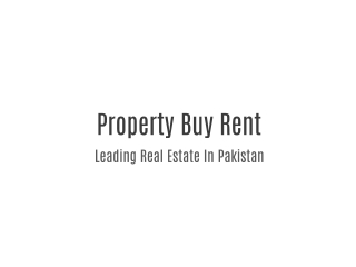 Property Buy Rent