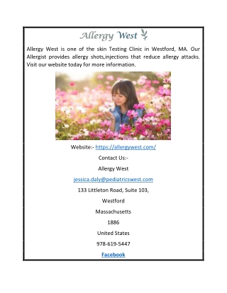 Allergy Injections in Westford MA | Allergy West