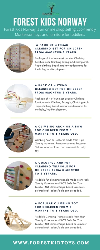 Forest Kids Norway - Montessori Toys and Furniture for Toddlers