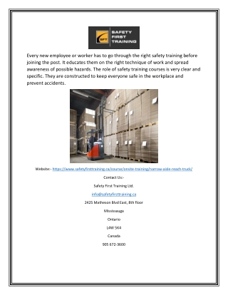 Forklift Operator Safety Training Programs