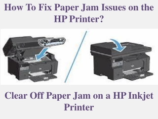 How To Fix Paper Jam Issues on the HP Printer?
