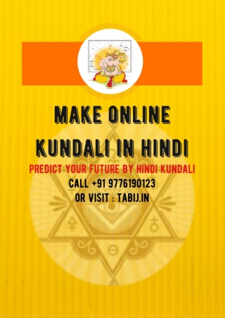 Make Online Kundli & Know About Free Kundli Reading in Hindi
