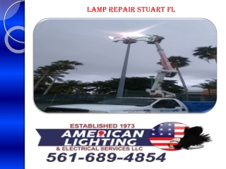 Lamp Repair Stuart FL