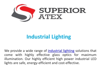 Industrial Lighting