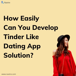 Now get your own dating app like tinder