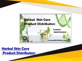 Required Skin Care Products Distributors in India