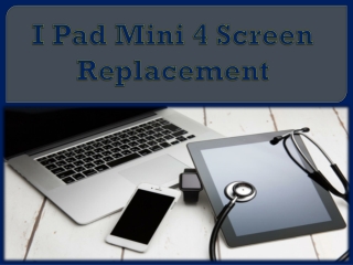 iPad Mini 4 Screen Replacement