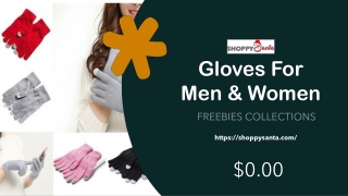 Gloves for Men & Women Online at ShoppySanta