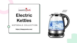 Electric Kettles Online at ShoppySanta