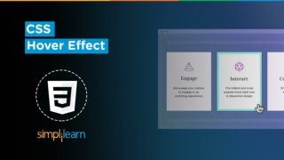 CSS Hover Effects Tutorial | Hover Effect In CSS | CSS Tutorial For Beginners | Simplilearn
