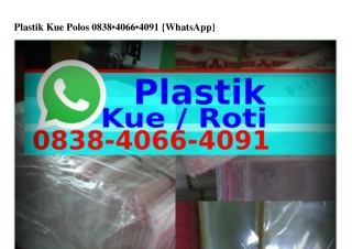 Plastik Kue Polos 083840664091{WhatsApp}