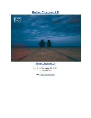 Bollier Ciccone LLP