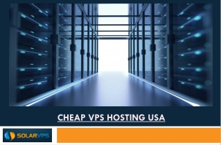 Cheap VPS Hosting USA