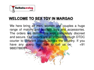 Lovemaking Toys In Margao | Call  919883788091