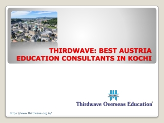 Best Austria Education Consultants in Kochi