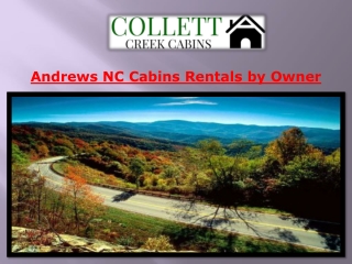 Andrews NC Cabins Rentals by Owner