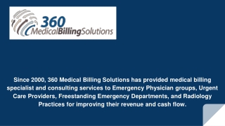 Colorado Emergency Physicians Billing Services - 360 Medical Billing Solutions