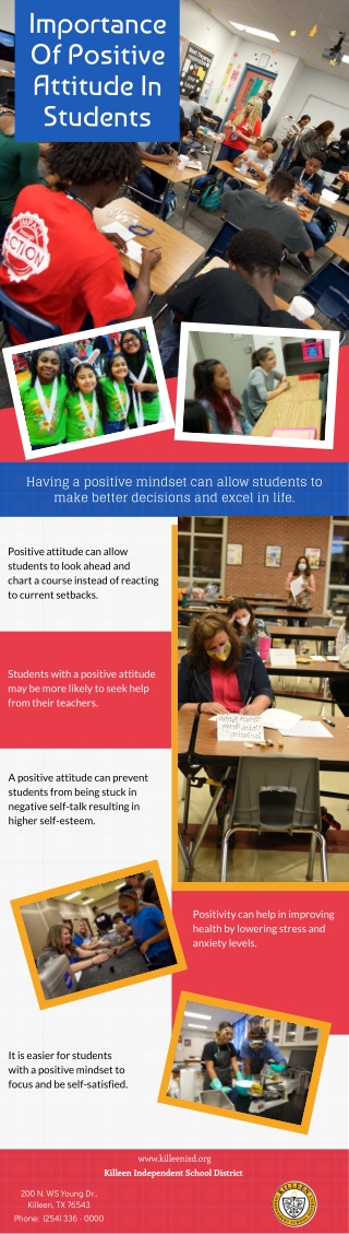 Importance Of Positive Attitude In Students