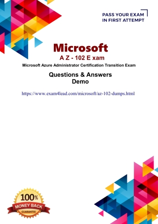 Real Microsoft AZ-102 Questions Answers-Microsoft AZ-102  Online Practice Software