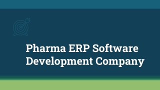 Pharma ERP Software Development By - EMed PharmaTech