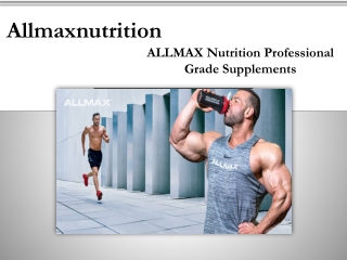 ALLMAX Nutrition - Professional Grade Supplements