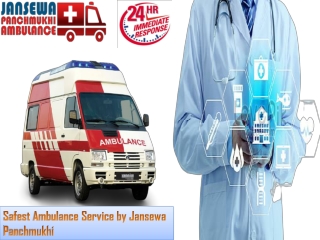 Select the Prominent Ambulance Service in Saguna More with Mandatory Medicinal Support