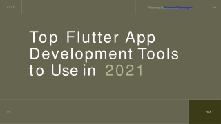 Top Flutter App  Development Tools  to Use in 2021 | Updated