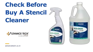 Check Before  Buy A Stencil  Cleaner