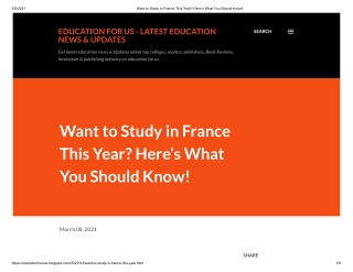 Want to Study in France This Year? Here’s What You Should Know!