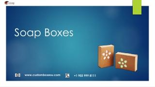 Soap boxes with Printed logo & Design in USA