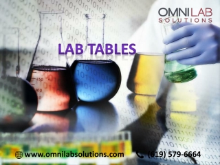 High quality Lab Tables supply for Mass Spectrometry Lab - OMNI Lab Solutions