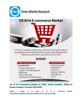 US AI in E-commerce Market Size, Share, Impressive Industry Growth, Report 2025