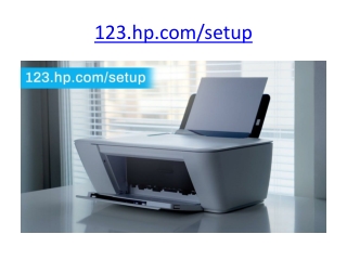 123.hp.com/setup - Install & Setup HP Printer Driver