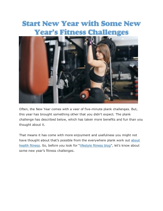 About health fitness