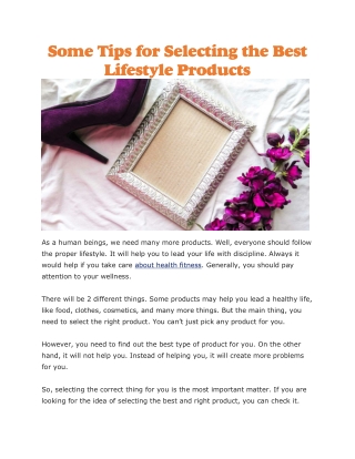 Best health and fitness products