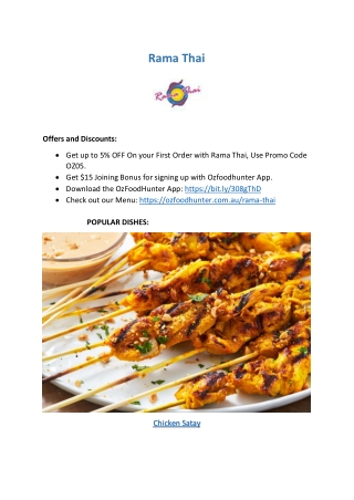 Rama Thai Restaurant