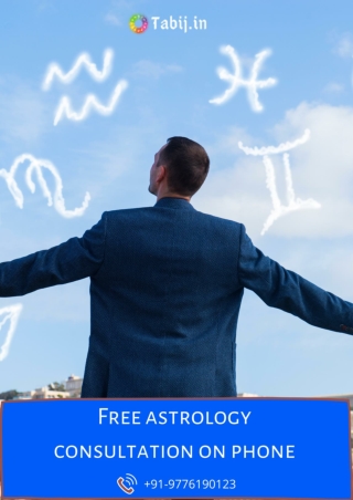 Free astrology consultation on phone to know events of life