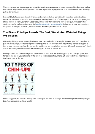 The Advanced Guide To Difference Between Pull Up And Chin Up