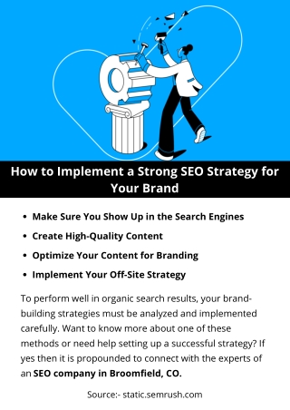 How To Implement a Strong SEO Strategy