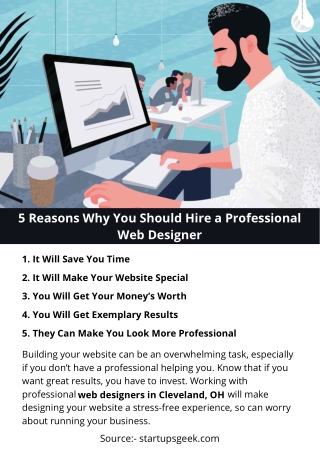 5 Reasons Why You Should Hire a Professional Web Designer