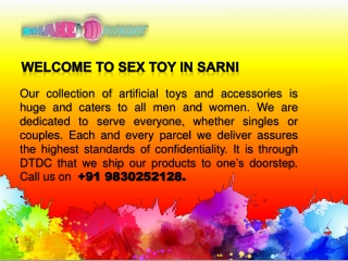 Buy Top Quality Adult Toys In Sarni