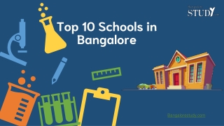 Top 10 schools in Bangalore