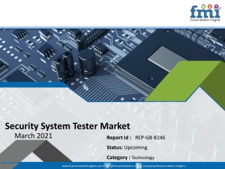 Security System Tester Market