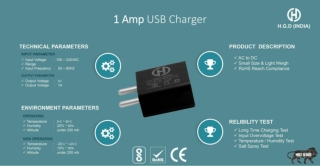 HGD 1 Amp USB Charger Manufacturers in Delhi NCR | PDF